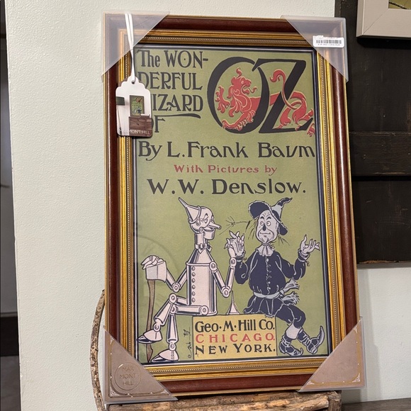 Marmont Hill Other - Marmont Hill 18x12 The Wonderful Wizard of Oz Vintage Style Framed Artwork